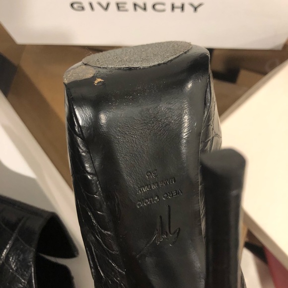 Giuseppe Zanotti platform booties 36 black - Picture 3 of 6